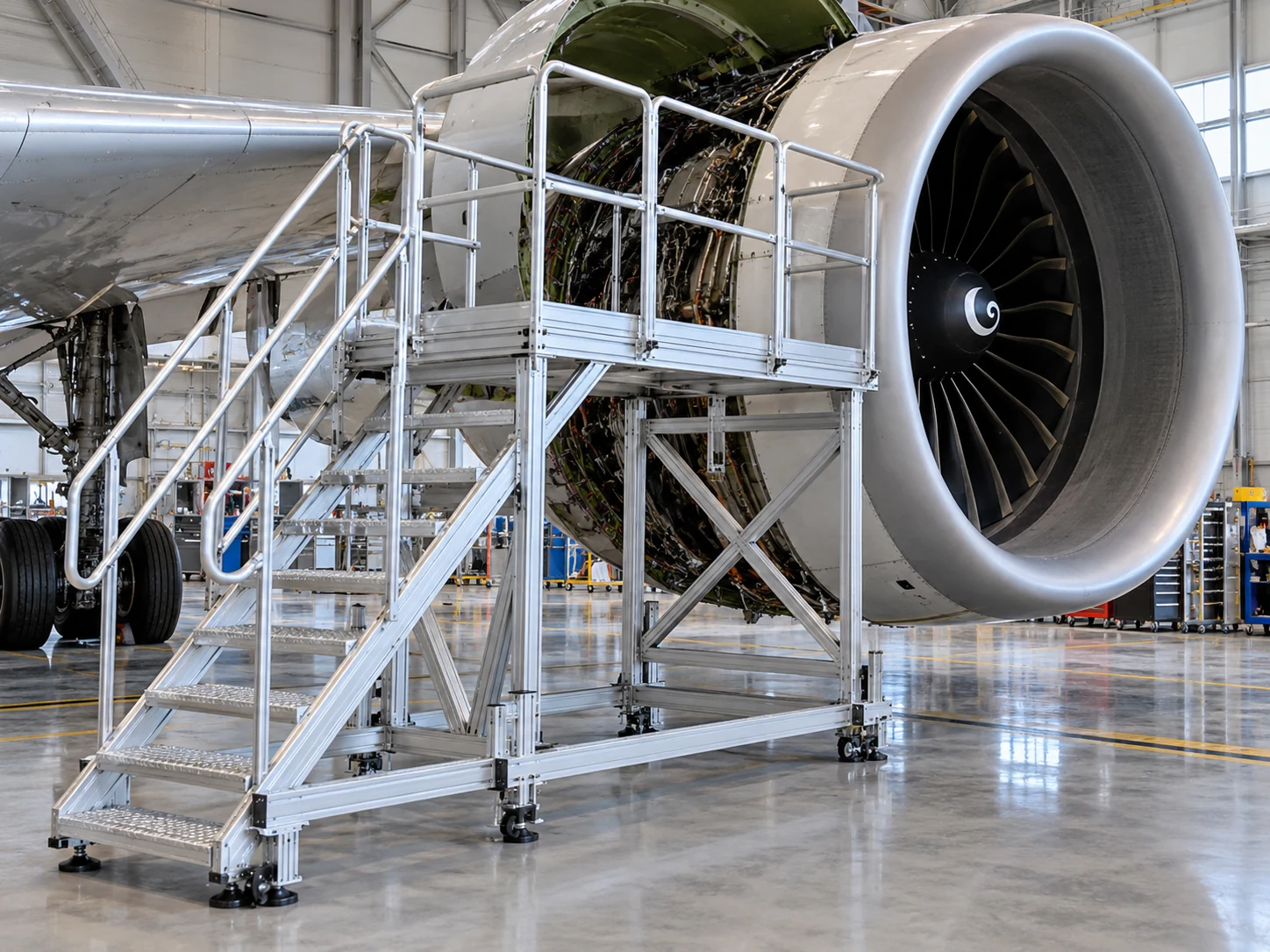 CFM56-7B Engine Transportation Stand
